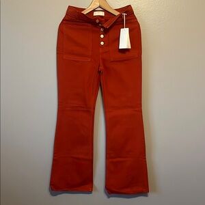 Ulla Johnson the Lou jean - red ochre wash